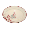 K & G pattern oval serving plate roses