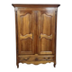 Louis XV period wardrobe in solid walnut from the 18th century.
