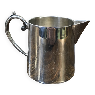 English silver plated milk jug