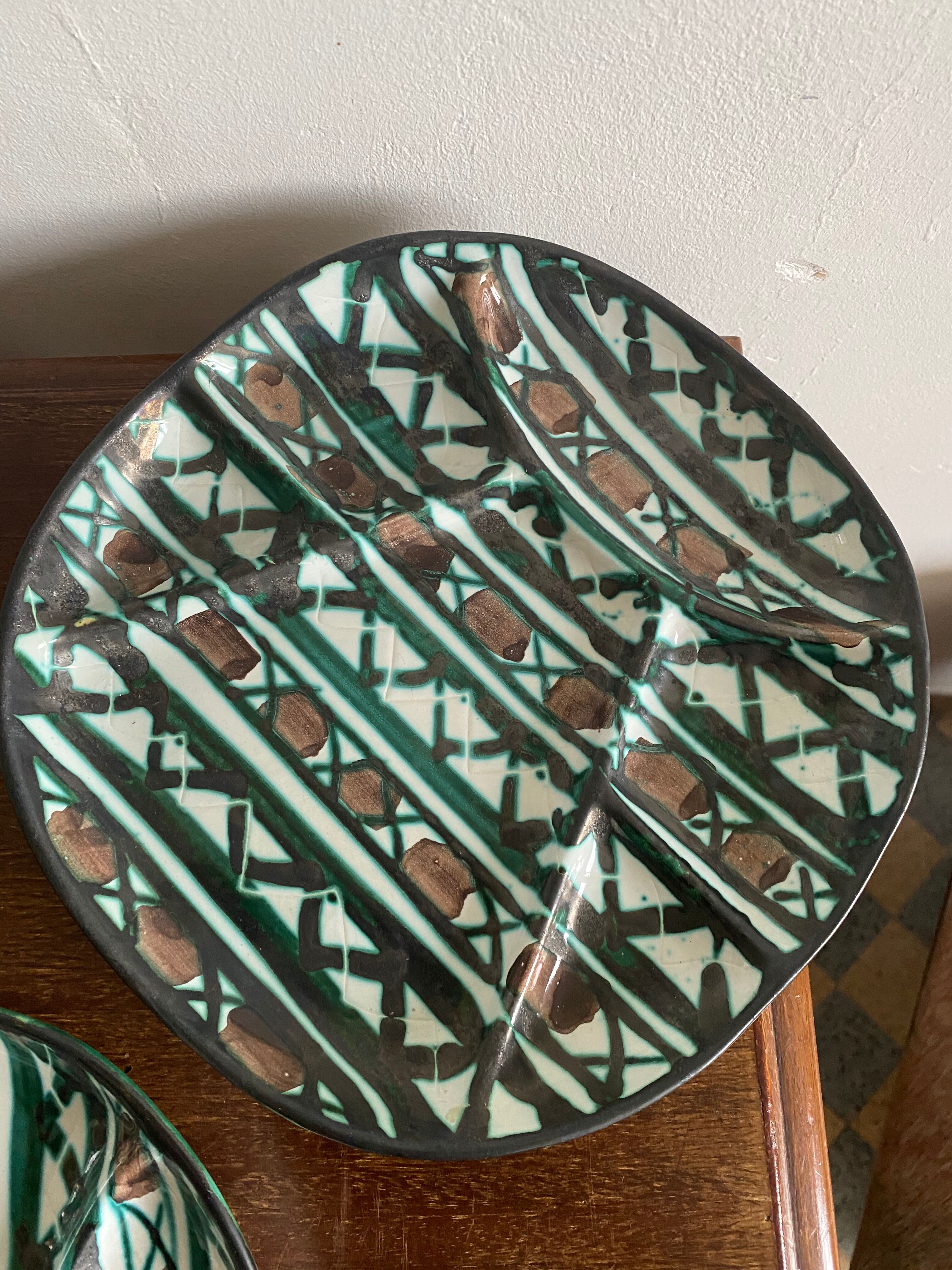 Robert Picault fondue plates