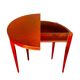 Table console demi-lune
