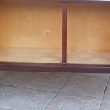 Empire style display cabinet in mahogany veneer