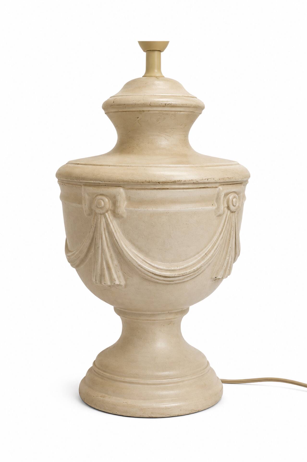 Lamp with relief