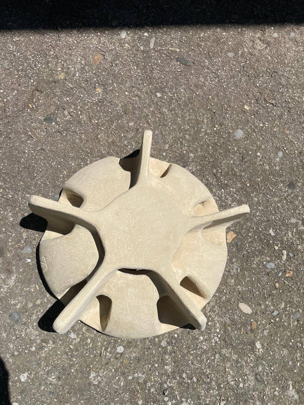 Sculptural wall light