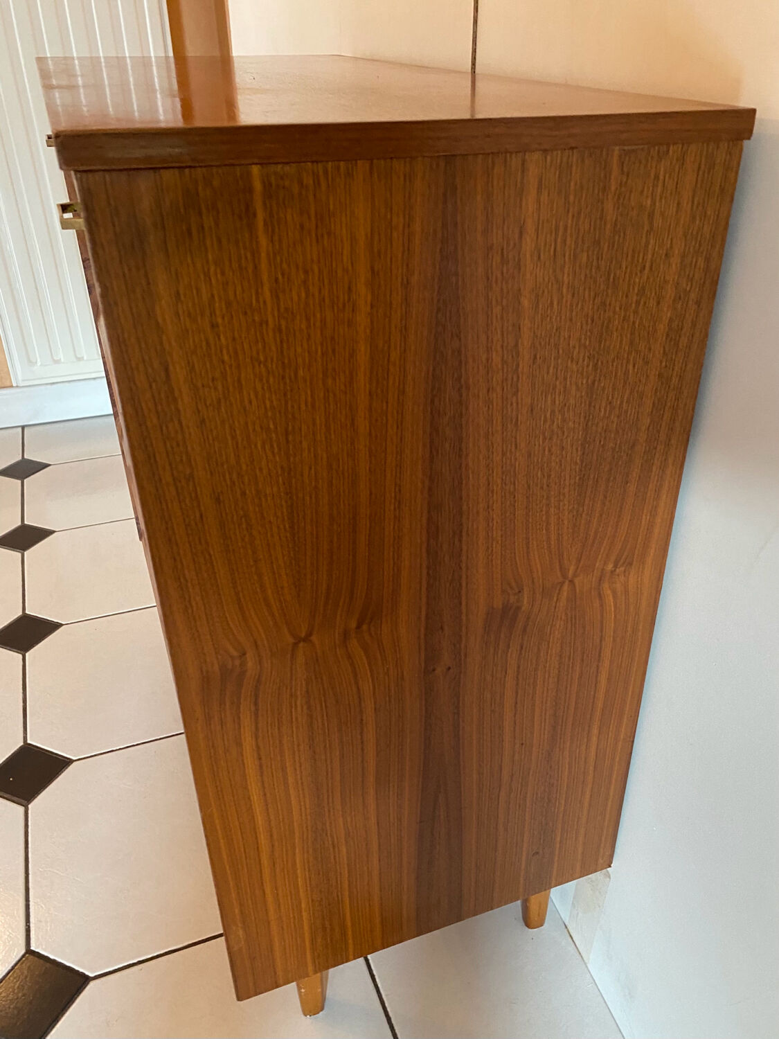 Vintage shoe cabinet 60s