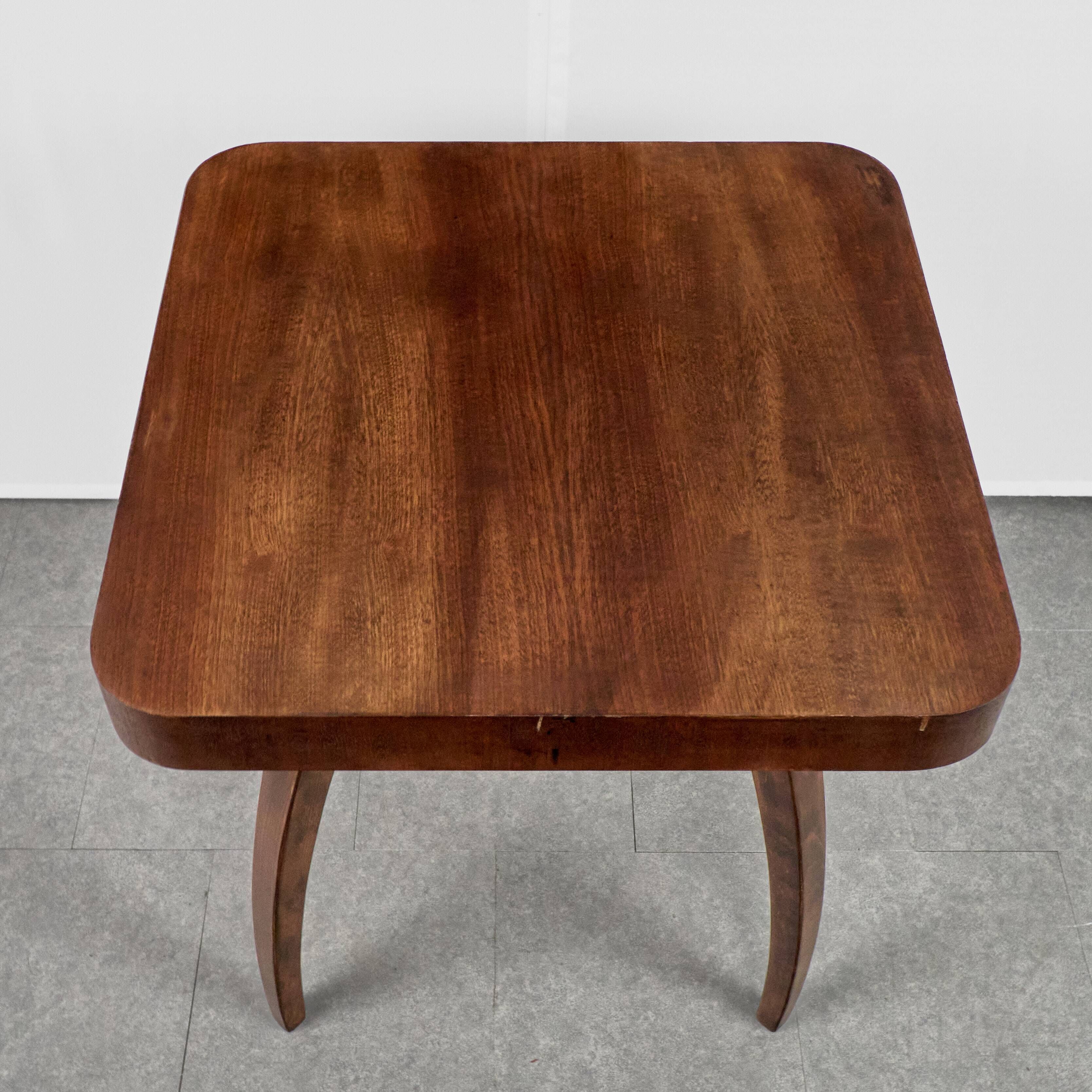 Art Deco Coffee Table by Jindřich Halabala, 1954, Czechoslovakia