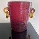 Champagne bucket in glass