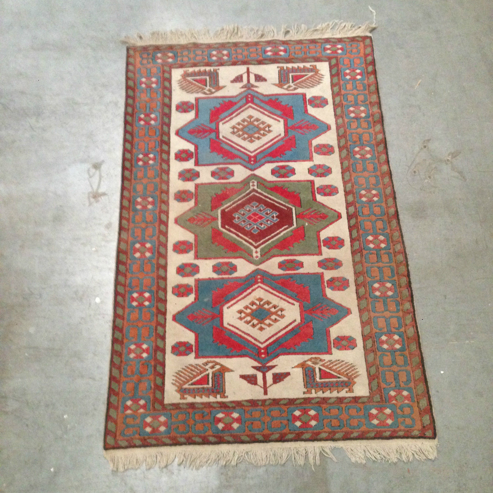 Carpets Oriental old 185x107cm
