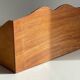 Porte courrier de bureau vintage en bois