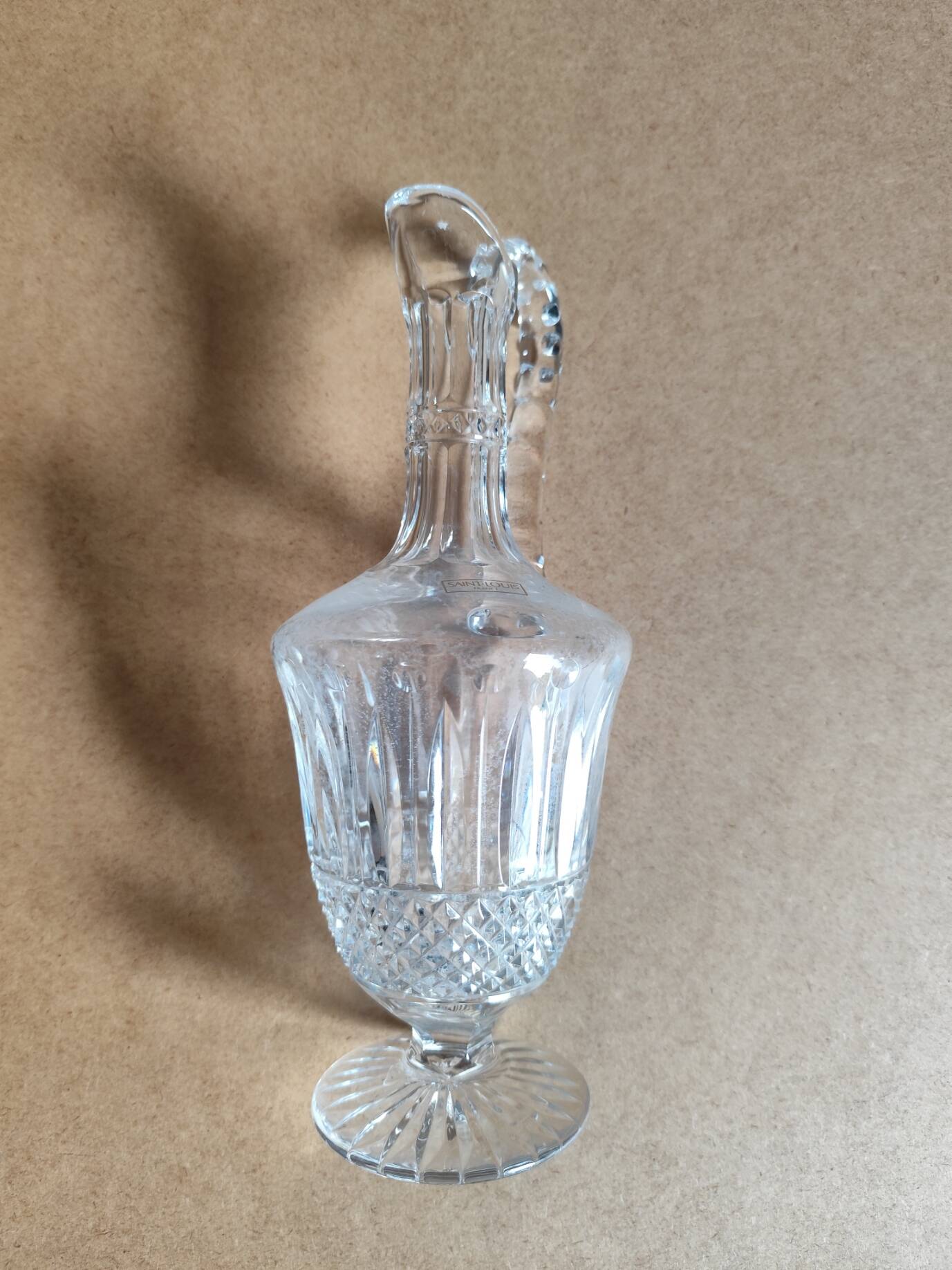 Crystal carafe pitcher Saint Louis