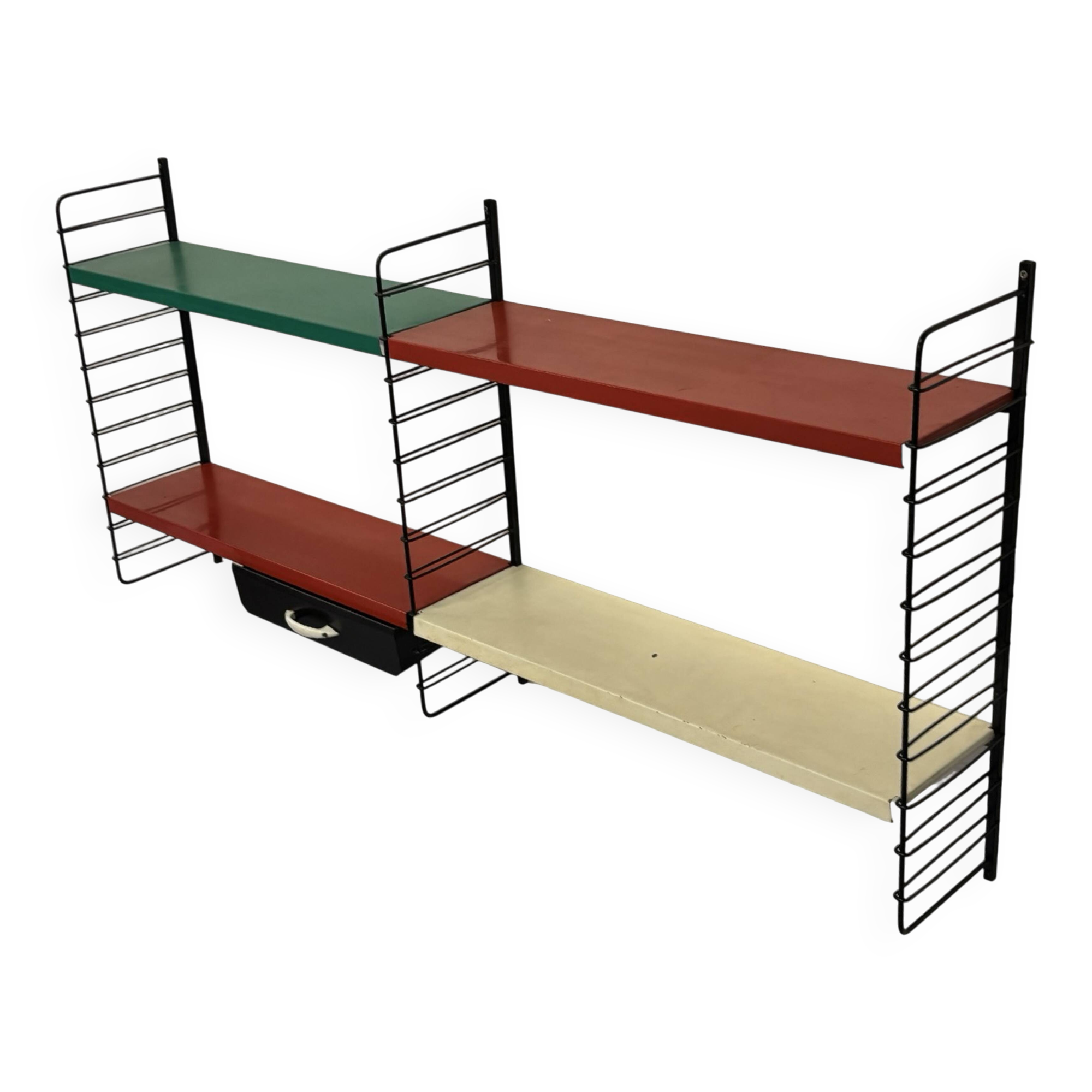 Vintage Wall Shelf Wall unit for Tomado Holland Pilasto Drenthea