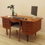 Teak desk, Danish design, 1970s, made in Denmark