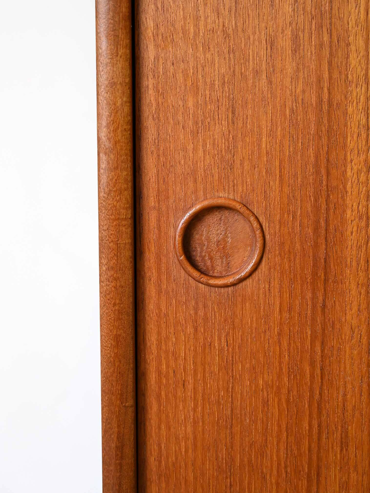 1960s double-door bookcase