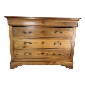 Commode Louis-Philippe en merisier – XIXᵉ siècle – restaurée