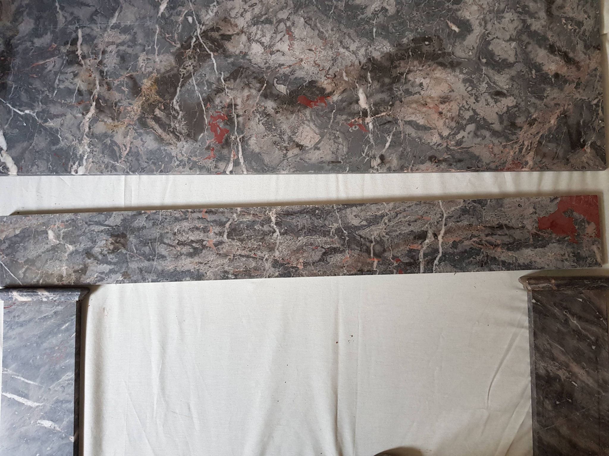Marble fireplace nineteenth