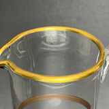 Gold frieze roll pitcher