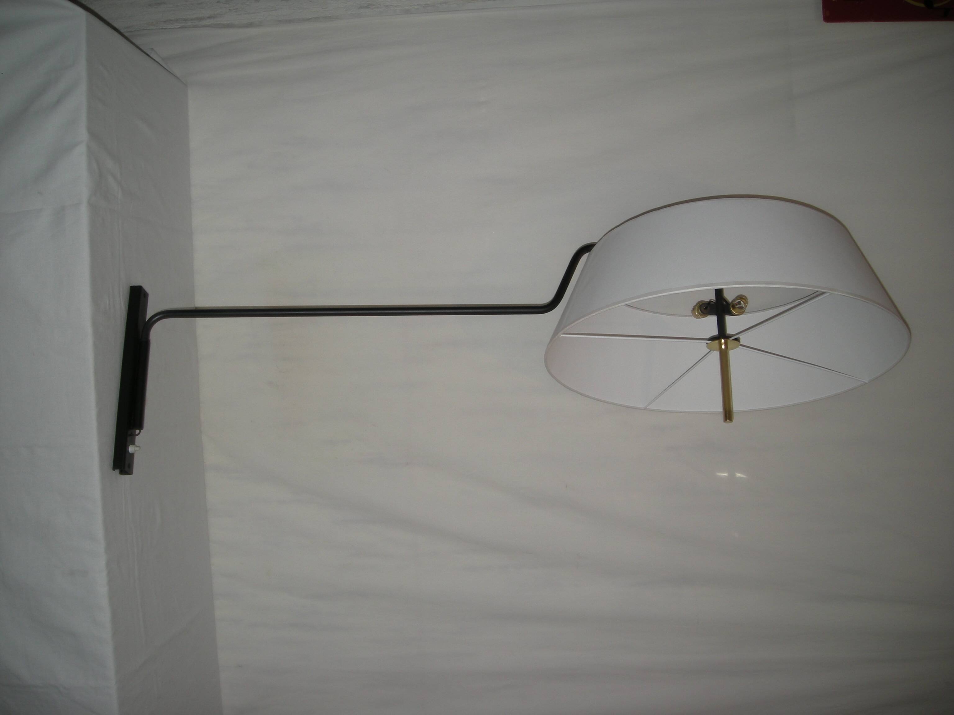 1950s gallows wall light