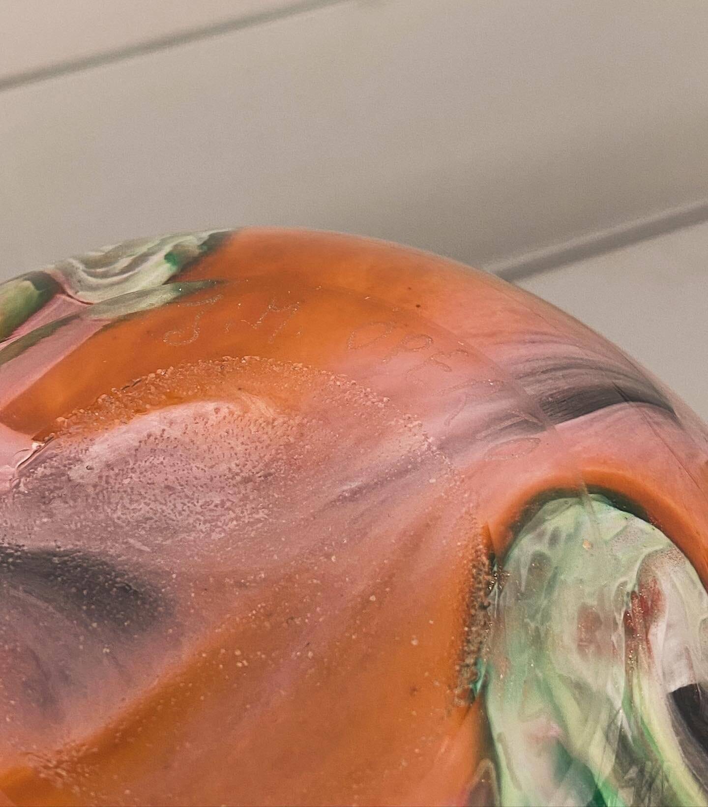 "Silica Creation" vase by Jean Michel Operto in blown glass