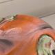 "Silica Creation" vase by Jean Michel Operto in blown glass