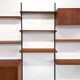 Teak Wall System By Kai Kristiansen for Feldballes.
