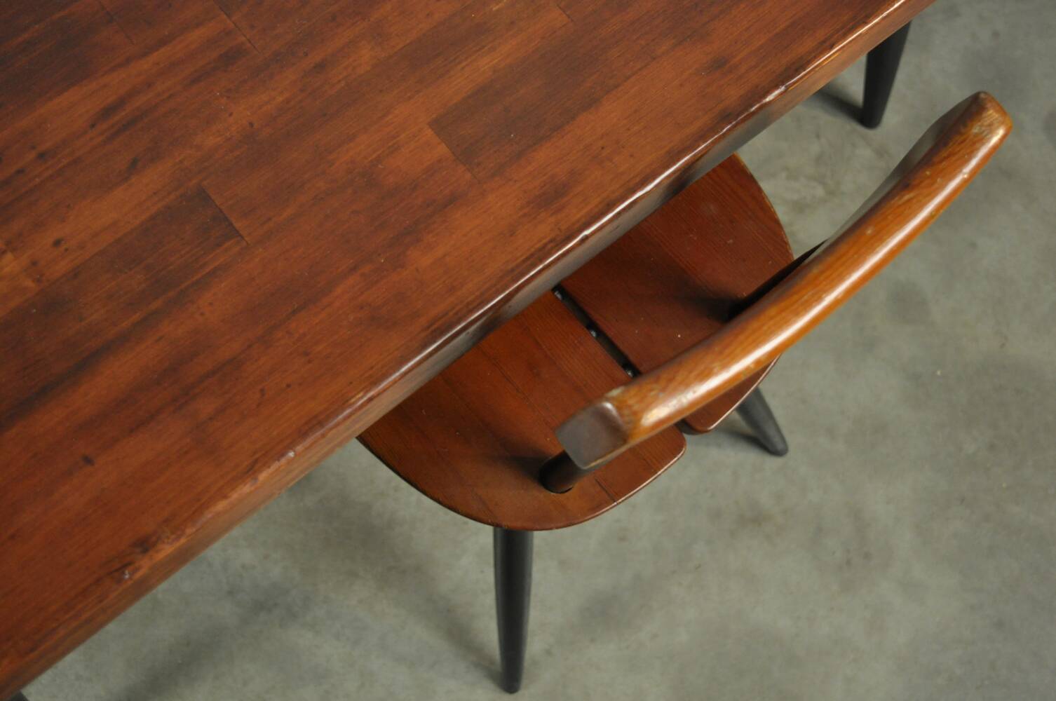 🟡  LAUKAAN PUU “Pirkka” dining table by Ilmari Tapiovaara, Finland 1950s