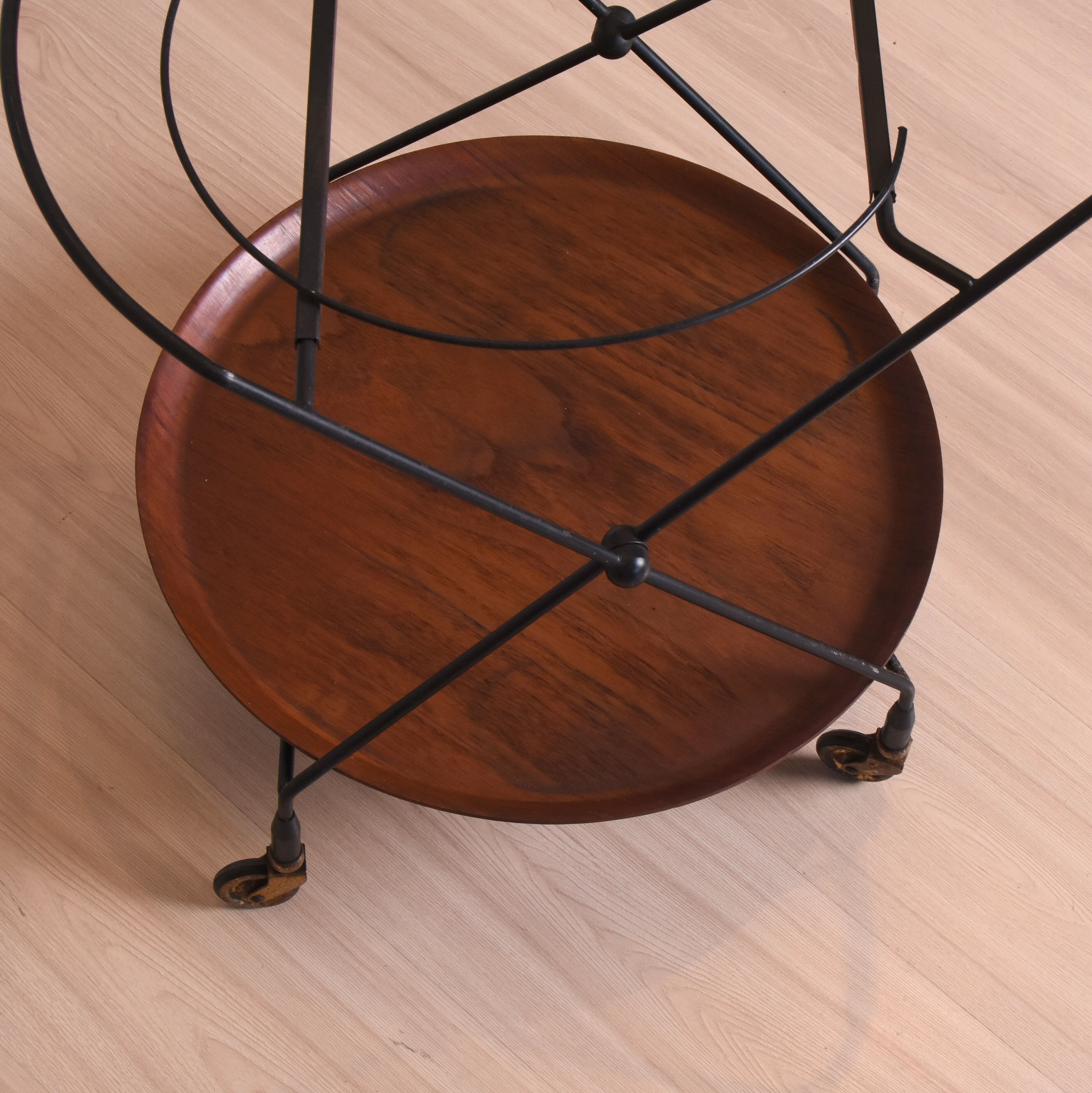 Trolley bar by P. Nagel, JIE Gantofta, Sweden, 1950s