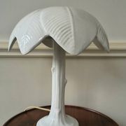 Ceramic palm lamp