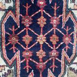 Handmade ancient Persian mazlaghan carpet