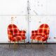 Arflex armchairs, Italy, 1960s, set of 2
