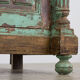 Green French antique cabinet