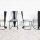 4 chairs, 1980s