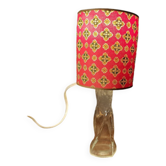 Lampe vintage rouge