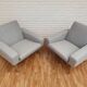 H.J.Wegner "Airport", pair of armchairs, model AP 34/1, completely renovated - reupholstered