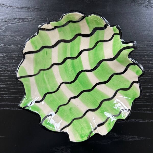 Plat signé Fase Vallauris