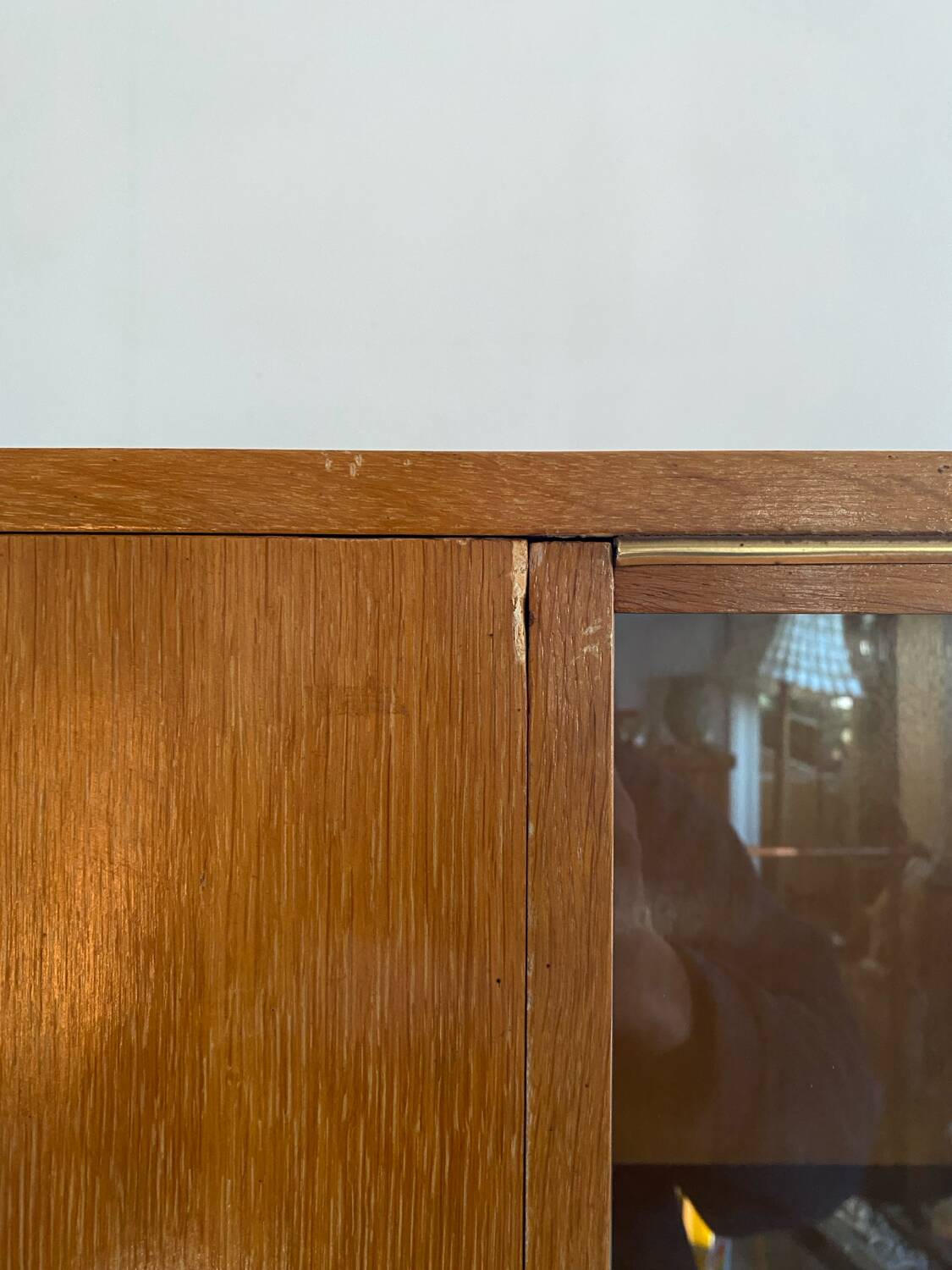 Scandinavian chest of drawers with vintage 70s compass legs.