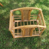 Rattan book holder