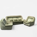 Ensemble de canapés rétro, Nordika, années 1970, Tchécoslovaquie