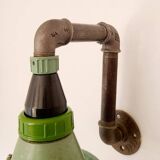 Old Soviet CCCP industrial lamp