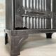 Strafor double-door corrugated iron cloakroom, circa 1920.