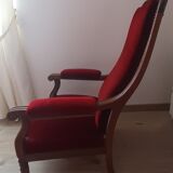 Fauteuil Voltaire style Louis Philippe