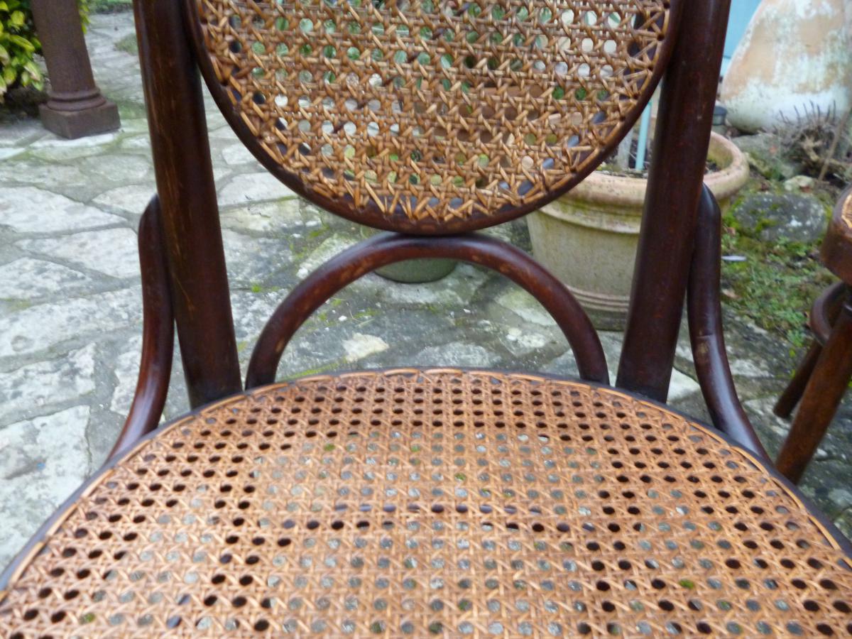 4 chairs Thonet number 17