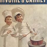 Rivoire and carret advertising poster, 80s
