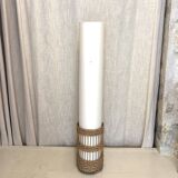 1960s rattan floor lamp