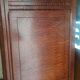 1925 solid curly mahogany office bookcase