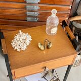 Old vintage bedside