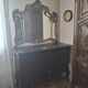 Commode italienne en bois avec miroir, années 1960