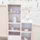 Vintage asymmetrical cabinet