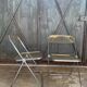 Paire Chaises Plia Jaune Giancarlo Piretti Castelli Vintage