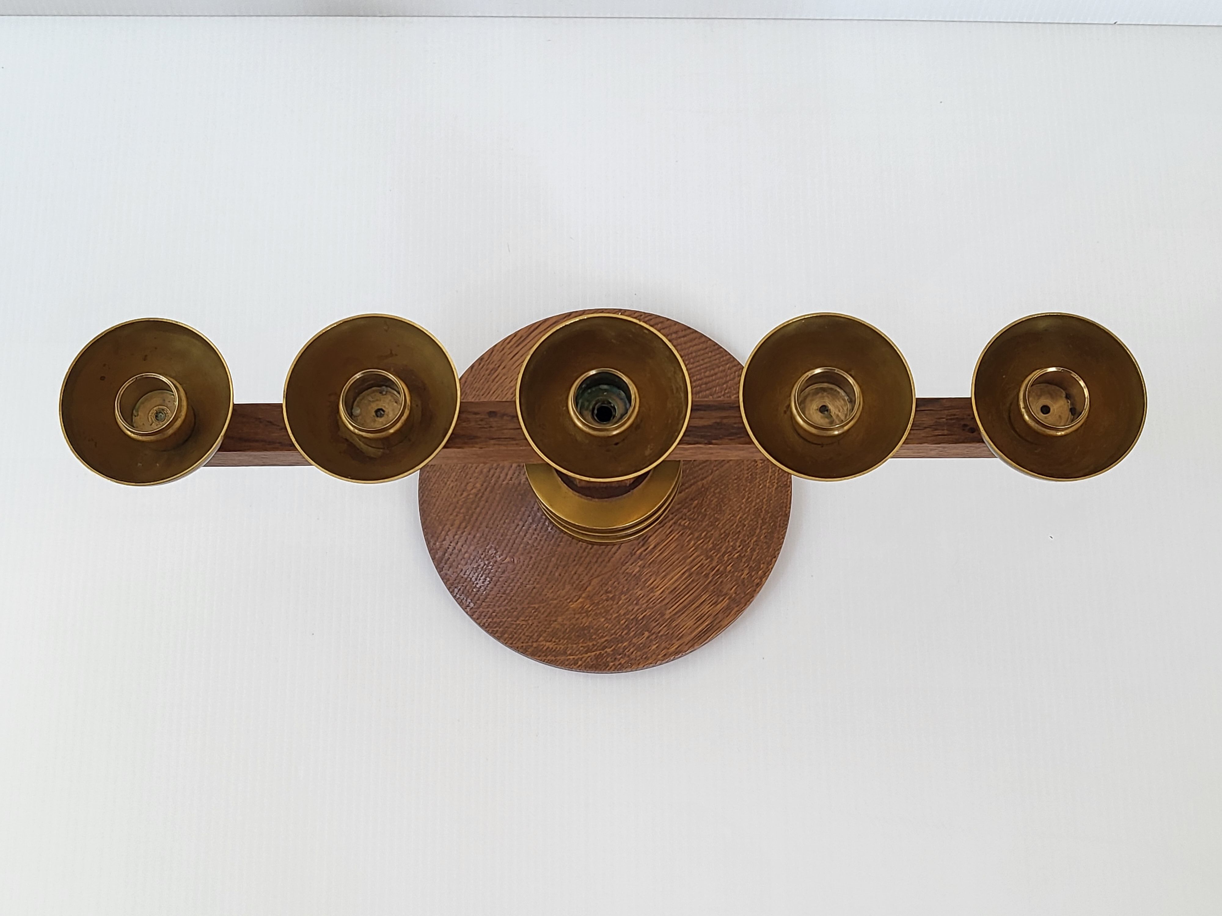 Pair of vintage candelabras 1970