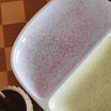 Large ceramic aperitif platter in vibrant colours Gien Vintage